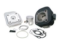 47mm Polini Sport Scooter High-Performance 70cc Cylinder Kit Cast Iron 70cc for Minarelli Horizontal AC Scooters