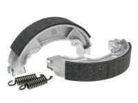 brake shoe set Polini 125x25mm w/ springs for drum brake for Honda Lead 100 SCV100 03-07 [JF11]