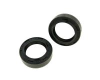 Kyoto Scooter Parts and Accessories Fork Oil Seal Set 26x37x10.5 for Adly Thunder Bike 50, Derbi Atlantis, Malaguti F10 50cc, MuZ Moskito 125 4T Scooters