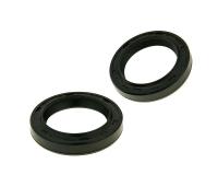 Scooter Parts and Accessories by Kyoto Fork Oil Seal Set 35x48x8/9.5 for Aprilia Sport City, Derbi, Piaggio Beverly 250, Maxi Scooters Replacement Parts by Kyoto