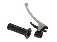 Puch Moped Spare Parts - Brake / Clutch Lever Assembly incl. rubber grip for Puch Maxi