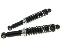 320mm Puch 50cc Shock Absorber Set Parts For Mopeds - Shocks 320mm adjustable in black for Puch