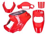 Scooter Tuning & Styling Parts by TNT - Shop TNT Scooter Parts & Accessories Fairing Kit in red 5-part for MBK Booster 50cc Scooters