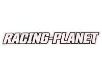 Racing Planet Scooter Shop Super Store Brand Sticker - ALL CAPS RACING PLANET 15x2.6cm in White