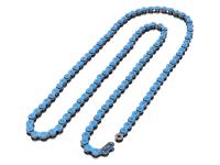 - Parts For All Mopeds - Chain KMC reinforced blue - 415 x 120 Mopeds & Motorbikes