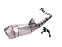 50cc Scooter Blaster Style Exhaust Systems - 2T Exhaust DMP Blaster for Aprilia, Derbi, Italjet, Puch, Piaggio, Gilera Scooters