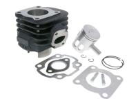 - 50cc Airsal Minarelli AC Spare Cylinder Kit - Airsal Sport 49.2cc 40mm, 39.2mm cast iron for Minarelli AC Scooter with 10mm Piston Pin