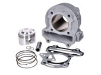 139QMB Airsal Racing Cylinder Big Bore 50mm for 139QMB, GY6 50cc, Kymco 50 4-stroke, SYM 50cc 4T High-Performance Airsal Cylinder Kit