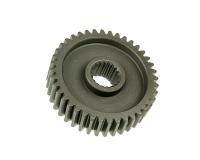 - GY6 150cc Final Transmission Gear Output Shaft for Scooters & ATVs with QMI152, QMI157, QMJ152, QMJ157 Engines