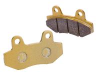 - Brake Pads sinter for Scooters by Peugeot Speedfight 3, Hyosung GT, GV, China 4T 50cc w/ 2-piston brake caliper