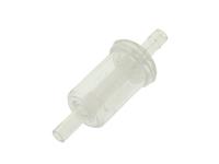 Malossi Scooter Parts Pro-Race Fuel Filter Round Clear 6mm