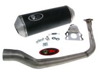 SYM HD High-Performance Racing Exhaust System by Turbo Kit GMax 4T for SYM HD 125 EVO