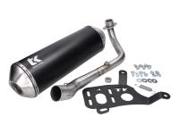 Kymco Downtown Racing Exhaust by Turbo Kit GMax 4T for Kymco Downtown 300 Scooters