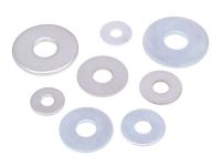 101 Octane Scooter Parts & Accessories Large Diameter Washers DIN9021 Zinc Plated or Stainless Steel - Universal Scooter Applications