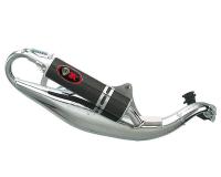 Morini 70cc High-Performance Race Exhaust System by Turbo Kit with a carbon silencer for TGB 101, 303, Laser Scooters