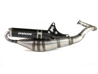 VOCA Racing High-Performance Scooter Exhaust Systems -  VOCA Sabotage V2 50/70cc carbon silencer for Piaggio
