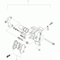 FIG47 brake caliper rear