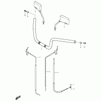 FIG38 handlebar, mirror & cables