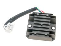 GY6 Engine Replacement Regulator / Rectifier 5 wire for SYM, Baotian, Adly (GY6 50-150cc) QMB139, 139QMB, GY6 150cc China 4T Scooters