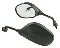 Mirror set M8 thread, side mirror with left-hand thread with E-mark for Scooters Universal by 101 Octane Scooter Parts