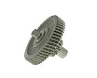 - 50cc Minarelli Scooter Parts - Engine counter shaft gear assembly 13/52 tooth for China 2-stroke, CPI, Keeway