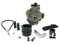 21mm Malossi High-Performance Scooter Parts Shop Upgraded Race Carburetor Kit Malossi PHBG 21 BS for Peugeot 100cc Scooters