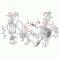 E02 cylinder head & valve system