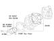 cylinder kit Polini cast iron sport 80cc for Derbi Senda GPR, Gilera GSM SMT RCR Zulu EBE / EBS