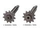 2nd speed secondary transmission gear OEM 33 teeth for Minarelli AM6 1st series