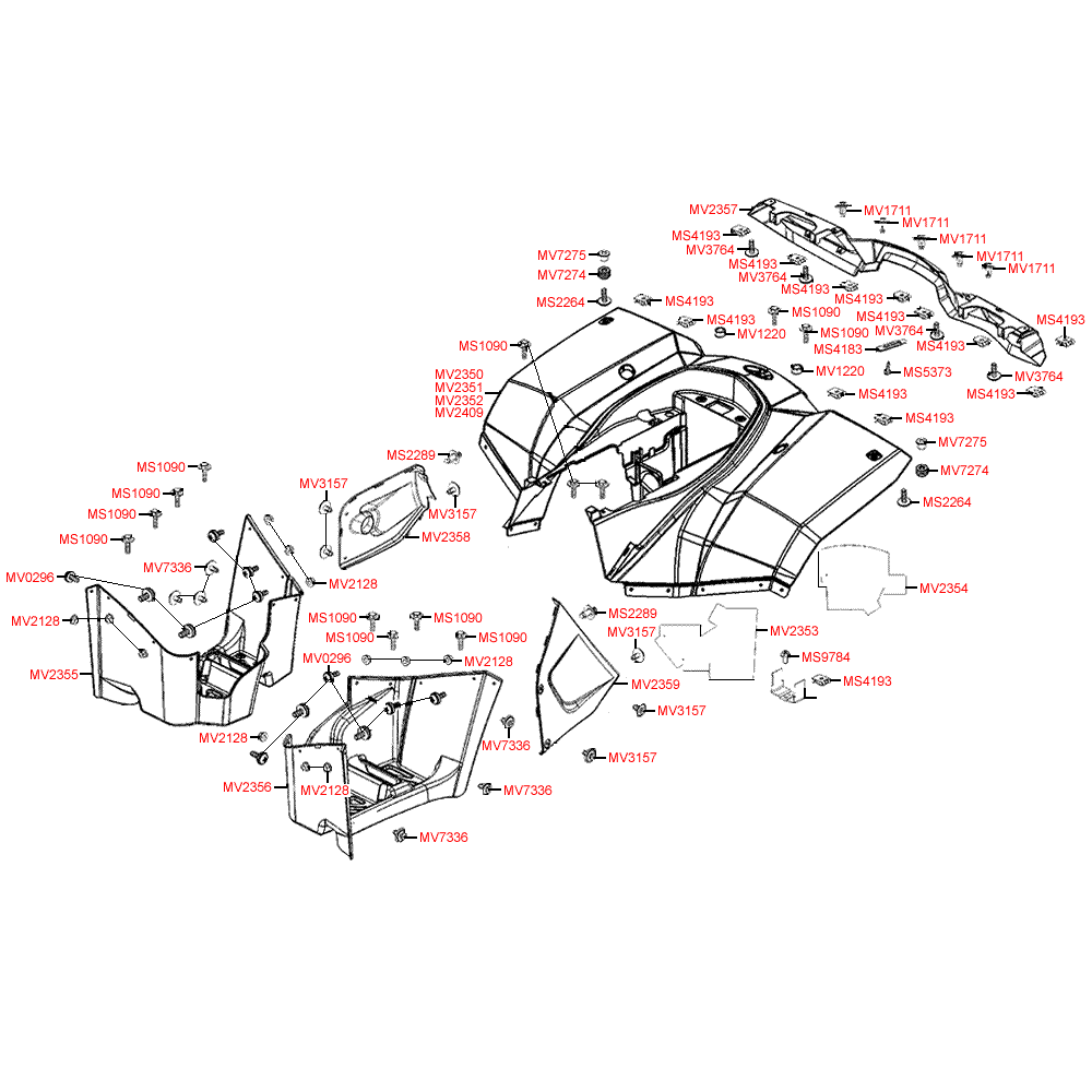 F12 rear panels
