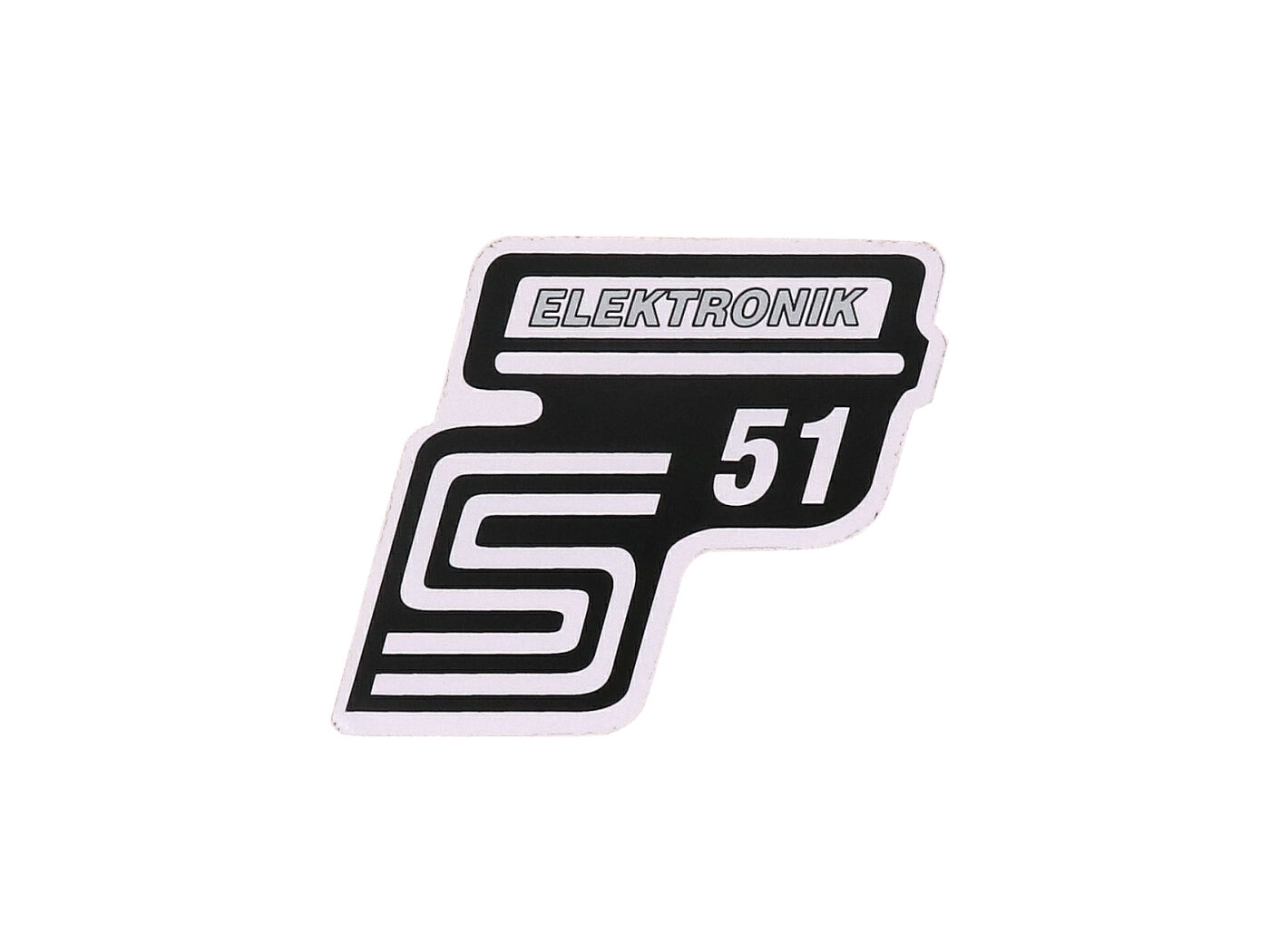 logo foil sticker for Simson S50, S51, N, B, Enduro, Elektronik