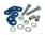 shock absorber adapter / shock absorber height adjustment blue color for Derbi Senda (00-), Aprilia RX, SX, Gilera RCR, SMT