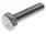 hex cap screws / tap bolts DIN933 M8x35 full thread stainless steel A2 (25 pcs)