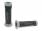 handlebar grip set Domino A350 on-road anthracite grey / grey open end grips