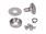 Puch Parts & Engine Repair Spares - Clutch pressure plate bearing and pressure pin set for Puch Maxi E50