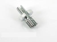 Bowden cable knurled adjusting screw M8x20 open for moped moped mokick