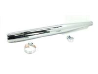 exhaust with clamps 32mm chrome for Hercules moped mokick moped