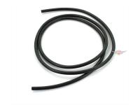 Ignition cable silicone 5mm x 1m black for Zündapp, Kreidler, Hercules, Puch, KTM, DKW and many more.