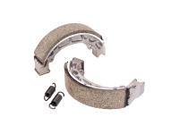 139QMB 50cc Scooter Parts - 110x25mm Brake Shoe Set Heavy Duty for GY6 139QMA 139QMB China 4T
