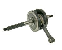 crankshaft for Aprilia Scarabeo, Piaggio Liberty, Zip, Vespa ET4 50 4T (1st series, 25mm bearing)