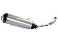 exhaust Polini with catalytic converter for MBK Skycruiser 250, Yamaha X-Max, X-City 250 09-14