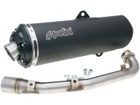 Kymco Polini Scooter Performance Exhaust System Polini Sport-Maxi Series for Kymco Xciting 400i Scooters