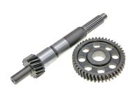 primary transmission gear up kit Polini 17/45 for Liberty 125 iGet 3V ABS 15-21 E4 (Asia) [RP8M89130/ RP8MA4110 /RP8MA4111]