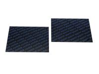 carbon fiber reed sheets Polini 0,30mm 110x100mm - universal (blue)