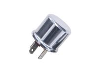 Universal Electric Scooter Parts - Flasher Relay 3-pin 12V 18/23 Watt for Repair of Motorcycles, Scooters, and ATVs