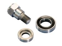 front wheel bearing kit Polini for single-sided swingarm for Piaggio Zip 50 2T SP 2 LC 06-13 (DT Disc / Drum) [ZAPC25000]