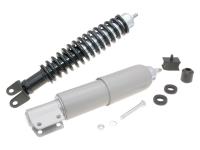 shock absorber kit front & rear black / grey for Vespa PX, PE 125, 150, 200