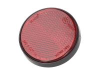 reflector round 55mm red color, screwable