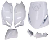 Piaggio Scooter Shop 50cc Replacement Body Parts Set - Complete fairing kit glossy white for Piaggio Zip 2 AC 2000- Piaggio 50cc Zip Scooters