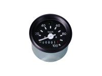 speedometer 100km/h round shape 60mm w/ direction indicator light for Simson S50, S51, S53, S70